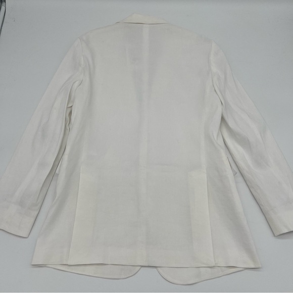 Theory Cuffed Blazer in Good Linen – Size 2 – NWT $475 - Picture 9 of 12